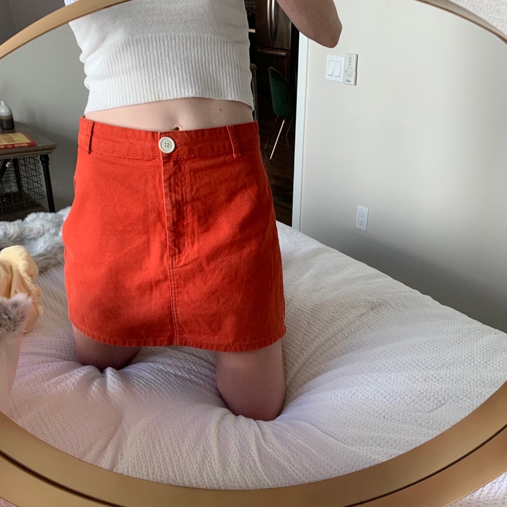 Orange Skirt